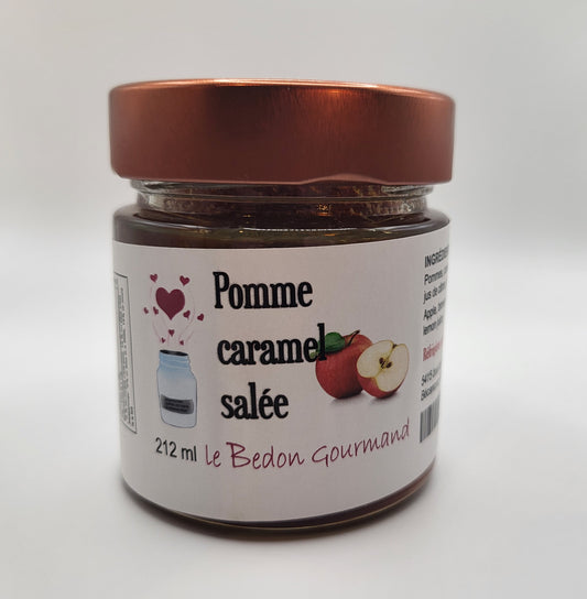 Pomme caramel salée