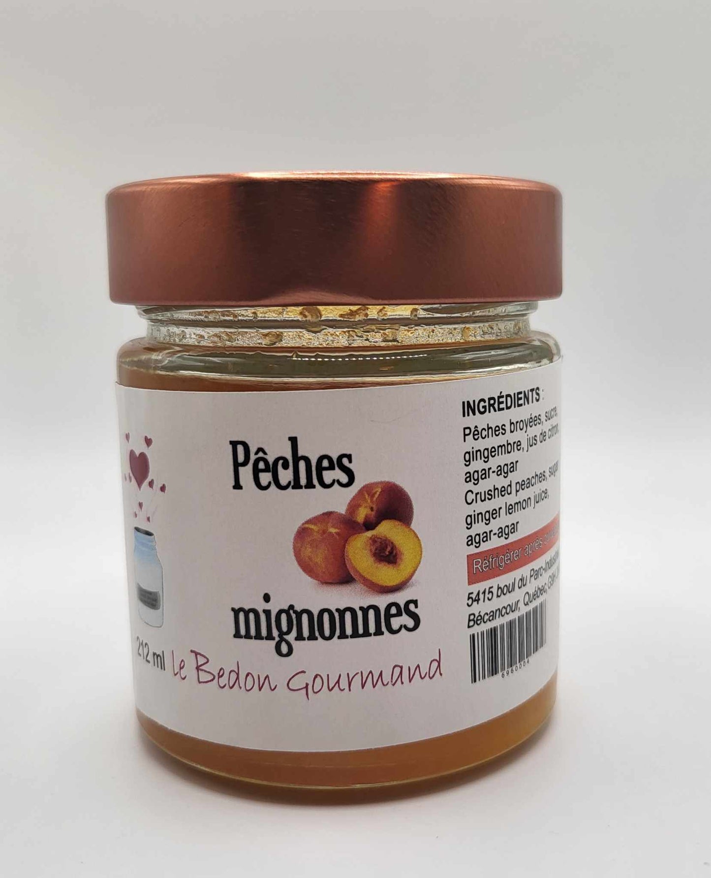 Pêches mignonnes