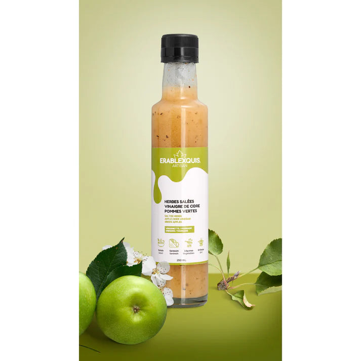 Herbes salées Vinaigre de cidre Pommes vertes